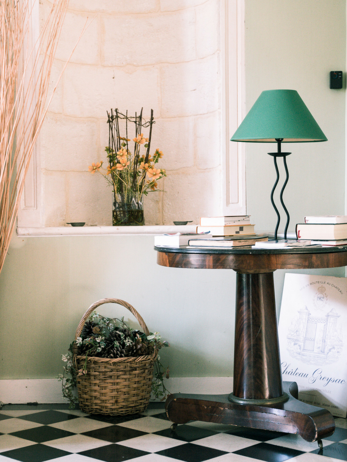 Interieur elegant dedie a la degustation du vin