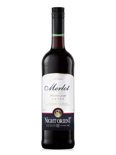 MERLOT 75 CL BOISSON SANS ALCOOL À BASE DE VIN ROUGE DÉSALCOOLISÉ