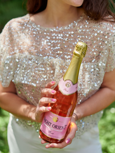 ROSÉ 75 CL BOISSON PÉTILLANTE SANS ALCOOL À BASE DE VIN ROSÉ DÉSALCOOLISÉ